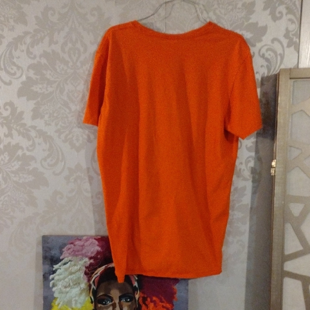 Gildan Orange Short Sleeve Tee - Picture 4 of 4